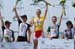 The GC podium, with Leah Kirchman on the top step 		CREDITS:  		TITLE: 2011 Tour of Elk Grove 		COPYRIGHT: Peter Kraiker - ��2011