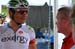 Freddie Rodrigues (Exergy) and the mayor (of Elk Grove Village) 		CREDITS:  		TITLE: 2011 Tour of Elk Grove 		COPYRIGHT: Peter Kraiker - ��2011