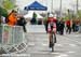 Clara Hughes was the last rider off 		CREDITS: Jon Safka 		TITLE: Chrono Gatineau Womens UCI TT 		COPYRIGHT: Jon Safka 2011� All rights retained - no copying, printing or other manipulation, editing or processing permitted without prior, written permissio