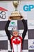 Clara Hughes hefts the trophy 		CREDITS: Jon Safka 		TITLE:  		COPYRIGHT: Jon Safka 2011� All rights retained - no copying, printing or other manipulation, editing or processing permitted without prior, written permission