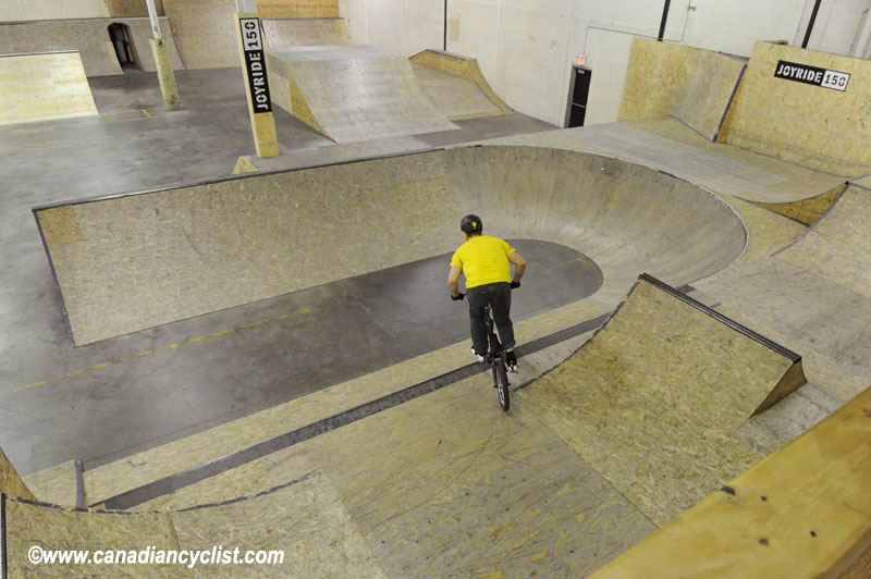 canadian cyclist joyride 150 southern ontarios indoor bike park