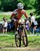 Burry Stander (Specialized Racing) showing the evidence of his crash 		CREDITS: Rob Jones 		TITLE: World Cup Mont Ste-Anne 		COPYRIGHT: Rob Jones/www.canadiancyclist.com 2011� All rights retained - no copying, printing or other manipulation, editing or pr