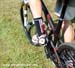 Geoff Kabush was sporting new shoes for Canada Day weekend 		CREDITS: Rob Jones 		TITLE: World Cup Mont Ste-Anne 		COPYRIGHT: Rob Jones/www.canadiancyclist.com 2011� All rights retained - no copying, printing or other manipulation, editing or processing p