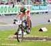 Eva Lechner (Colnago Farbe Sudtirol) wins heat in 1/8 finals 		CREDITS:  		TITLE: Nove Mesto Na Morave World Cup 		COPYRIGHT: Rob Jones/www.canadiancyclist.com 2011� All rights retained - no copying, printing or other manipulation, editing or processing p