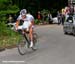 Rollin chases back through the caravan after changing bikes 		CREDITS:  		TITLE: Road National Championships 		COPYRIGHT: Rob Jones/www.canadiancyclist.com 2011� All rights retained - no copying, printing or other manipulation, editing or processing permi