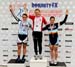 Elite podium: Whitten, Hughes, Shaw 		CREDITS:  		TITLE: Road National Championships 		COPYRIGHT: Rob Jones/www.canadiancyclist.com 2011� All rights retained - no copying, printing or other manipulation, editing or processing permitted without prior, writ