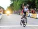 Veronique Fortin was the strongest on the climb 		CREDITS:  		TITLE: Road National Championships 		COPYRIGHT: Rob Jones/www.canadiancyclist.com 2011� All rights retained - no copying, printing or other manipulation, editing or processing permitted without