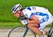Dom Rollin (FDJ) chases back after a mechanical 		CREDITS:  		TITLE:  		COPYRIGHT: Jon Safka 2011� All rights retained - no copying, printing or other manipulation, editing or processing permitted without prior, written permission