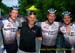 Steve Bauer and his podium riders 		CREDITS:  		TITLE:  		COPYRIGHT: Jan Safka 2011�         All rights retained - no copying, printing or other manipulation, editing or processing permitted without prior, written permission