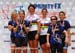 Womens tendem podium 		CREDITS: Jon Safka 		TITLE: 2011 Road Nationals 		COPYRIGHT: Jan Safka 2011� All rights retained - no copying, printing or other manipulation, editing or processing permitted without prior, written permission