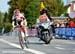 Clara Hughes was away on a lone break for the final 2 laps 		CREDITS:  		TITLE: Road World Championships 		COPYRIGHT: Rob Jones/www.canadiancyclist.com 2011� All rights retained - no use permitted without prior, written permission