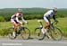 Bernardo Colex (Amore & Vita) and Dominique Rollin (Team Canada) 		CREDITS:  		TITLE: Tour de Beauce 		COPYRIGHT: Rob Jones/www.canadiancyclist.com 2011� All rights retained - no copying, printing or other manipulation, editing or processing permitted wit