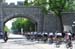 Entering the old city 		CREDITS:  		TITLE: Tour de Beauce 		COPYRIGHT: Rob Jones/www.canadiancyclist.com 2011� All rights retained - no copying, printing or other manipulation, editing or processing permitted without prior, written permission