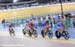 Elia Viviani (Italy) at teh front 		CREDITS:  		TITLE: Track World Cup London 		COPYRIGHT: Rob Jones/www.canadiancyclist.com 2012� All rights retained - no use permitted without prior, written permission