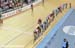 A long line of riders during Points race 		CREDITS:  		TITLE: Track World Cup London 		COPYRIGHT: Rob Jones/www.canadiancyclist.com 2012� All rights retained - no use permitted without prior, written permission