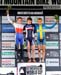 Podium: Machulkova,  Moschetti, Rissveds 		CREDITS:  		TITLE: Nove Mesto na Morave World Cup 		COPYRIGHT: Rob Jones/www.canadiancyclist.com 2012� All rights retained - no use permitted without prior, written permission