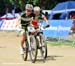 Marielle Saner-Guinchard (Bikepark.Ch Scott) and Eva Lechner (Colnago Sudtirol) 		CREDITS:  		TITLE: Pietermaritzburg World Cup 		COPYRIGHT: Rob Jones/www.canadiancyclist.com 2012� All rights retained - no use permitted without prior, written permission