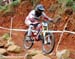 Manon Carpenter (GBr) Madison Saracen Downhill Team 		CREDITS:  		TITLE: Pietermaritzburg World Cup 		COPYRIGHT: Rob Jones/www.canadiancyclist.com 2012� All rights retained - no use permitted without prior, written permission