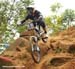 Gee Atherton (GBr) GT Factory Racing 		CREDITS:  		TITLE: Pietermaritzburg World Cup 		COPYRIGHT: Rob Jones/www.canadiancyclist.com 2012� All rights retained - no use permitted without prior, written permission