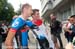 Ryder with a fan 		CREDITS:  		TITLE: 2012 Tour de France 		COPYRIGHT: � CanadianCyclist.com 2012