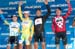 The jerseys after Stage 1 		CREDITS:  		TITLE: Amgen Tour of California, 2012 		COPYRIGHT: � CanadianCyclist.com 2012