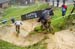 Peaty leading out Bryceland on a berm filled slip and slide. 		CREDITS:  		TITLE: 2012 UCI World Championships 		COPYRIGHT: �� Colin Meagher