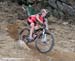Former DH world champion Tracy Moseley railed the downhills 		CREDITS:  		TITLE: Houffalize World Cup 		COPYRIGHT: Rob Jones/www.canadiancyclist.com 2012� All rights retained - no use permitted without prior, written permission