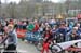 A crowd gathered to watch the final descent 		CREDITS:  		TITLE: Houffalize World Cup 		COPYRIGHT: Rob Jones/www.canadiancyclist.com 2012� All rights retained - no use permitted without prior, written permission