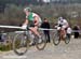 Kerschbaumer did most of the chasing before dropping to 4th 		CREDITS:  		TITLE: Houffalize World Cup 		COPYRIGHT: Rob Jones/www.canadiancyclist.com 2012� All rights retained - no use permitted without prior, written permission
