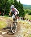 Annie Last (Milka Brentjens MTB Racing Team) 		CREDITS:  		TITLE: Mont-Ste-Anne World Cup 		COPYRIGHT: Rob Jones/www.canadiancyclist.com 2012 -copyright -All rights retained - no use permitted without prior, written permission