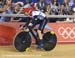 Victoria Pendleton (Great Britain) set the best time and anew World record 		CREDITS:  		TITLE: 2012 Olympic Games 		COPYRIGHT: Rob Jones/www.canadiancyclist.com 2011� All rights retained - no copying, printing or other manipulation, editing or processing