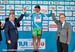 Overall race winner Ivailo Gabrovski with President G�l (left) and the Director of Sport 		CREDITS:  		TITLE: 2012 Tour of Turkey 		COPYRIGHT: Rob Jones/www.canadiancyclist.com 2012� All rights retained - no use permitted without prior, written permission