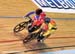 Final for Gold- Victoria Pendleton (Great Britain) vs Simona Krupeckaite (Lithuania) 		CREDITS:  		TITLE: 2012 Track World Championships, Melbourne 		COPYRIGHT: Rob Jones/www.canadiancyclist.com 2012� All rights retained - no use permitted without prior, 
