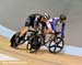 1/16 - Edward Dawkins (New Zealand) vs Michael Blatchford (USA) 		CREDITS:  		TITLE: 2012 Track World Championships, Melbourne 		COPYRIGHT: Rob Jones/www.canadiancyclist.com 2012� All rights retained - no use permitted without prior, written permission