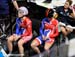 Victoria Pendleton and Jessica Varnish wait to start 		CREDITS:  		TITLE: 2012 Track World Championships, Melbourne 		COPYRIGHT: Rob Jones/www.canadiancyclist.com 2012� All rights retained - no use permitted without prior, written permission