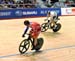 Final for bronze - Chris Hoy (Great Britain) vs Shane Perkins (Australia) 		CREDITS:  		TITLE: 2012 Track World Championships, Melbourne 		COPYRIGHT: Rob Jones/www.canadiancyclist.com 2012� All rights retained - no use permitted without prior, written per