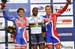 Bauge was clearly unhappy to win on a relegation 		CREDITS:  		TITLE: 2012 Track World Championships, Melbourne 		COPYRIGHT: Rob Jones/www.canadiancyclist.com 2012� All rights retained - no use permitted without prior, written permission