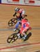 Victoria Pendleton (Great Britain) won heat in  first round repechage 		CREDITS:  		TITLE: 2012 Track World Championships, Melbourne 		COPYRIGHT: Rob Jones/www.canadiancyclist.com 2012� All rights retained - no use permitted without prior, written permiss