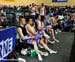 The Brits relax before setting the fastest qualifying time 		CREDITS:  		TITLE: 2012 Track World Championships, Melbourne 		COPYRIGHT: Rob Jones/www.canadiancyclist.com 2012� All rights retained - no use permitted without prior, written permission