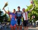 Florenz Knauer (Team Baier Landshut) 2nd, Tim Gebauer (National Team Germany) 1st, Tommy Nankervis (BISSELL Pro Cycling Team) 3rd 		CREDITS:  		TITLE:  		COPYRIGHT: Greg Descantes