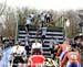 Traffic jam on the stairs 1st lap 		CREDITS:  		TITLE: 2013 Cyclo-cross World Championships 		COPYRIGHT: CANADIANCYCLIST