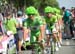 Sagan and team don wigs 		CREDITS:  		TITLE: 2013 Tour de France 		COPYRIGHT: © CanadianCyclist.com