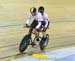 Daniel Chalifour and Alexandre Cloutier start the qualifying ride 		CREDITS:  		TITLE: 2015 Para Pan Am track Cycling 		COPYRIGHT: Rob Jones/www.canadiancyclist.com 2015 -copyright -All rights retained - no use permitted without prior, written permission