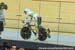 Australia had a broken crank, flat and crash in the first 50 metres... 		CREDITS:  		TITLE: 2015 Track World Championships 		COPYRIGHT: Rob Jones/www.canadiancyclist.com 2015 -copyright -All rights retained - no use permitted without prior, written permis