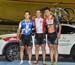 Official Championship podium - Pivin, Archambault, Lamaze 		CREDITS:  		TITLE: 2016 National Track Championships - Men Sprint 		COPYRIGHT: Rob Jones/www.canadiancyclist.com 2016 -copyright -All rights retained - no use permitted without prior; written per