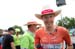 All riders got a cowboy hat at the start in Escalante, Rob Britton wearing his 		CREDITS: Casey B. Gibson 		TITLE: 2016 Tour of Utah 		COPYRIGHT: © Casey B. Gibson 2016
