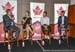 Canadian cycling stars Leah Kirchmann, Mike Woods and Alex Stieda took part in a panel discussion 		CREDITS:  		TITLE: 2017 Cycling Canada Gala in Victoria BC 		COPYRIGHT: Rob Jones - CanadianCyclist.com