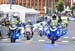 Apparently, Norway has only 17 police motorcycle officers and they are all currently in Bergen 		CREDITS:  		TITLE: 2017 Road World Championships, Bergen, Norway 		COPYRIGHT: Rob Jones/www.canadiancyclist.com 2017 -copyright -All rights retained - no use 