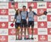 Forward Racing-Norco wins Challenge with Sean Fincham (right) doing two laps 		CREDITS:  		TITLE: 2017 XC Championships 		COPYRIGHT: Rob Jones/www.canadiancyclist.com 2017 -copyright -All rights retained - no use permitted without prior; written permissio