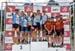 Team Relay Challenge podium: Team Cyclone dAlma, Forward Racing - Norco, AWI Racing 		CREDITS:  		TITLE: 2017 XC Championships 		COPYRIGHT: Rob Jones/www.canadiancyclist.com 2017 -copyright -All rights retained - no use permitted without prior; written pe